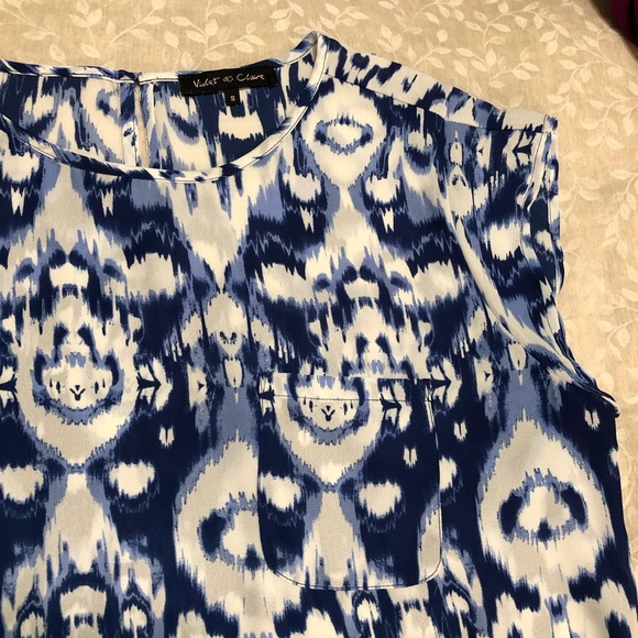 Violet & Claire Cap Sleeve Blouse - Picture 7 of 8